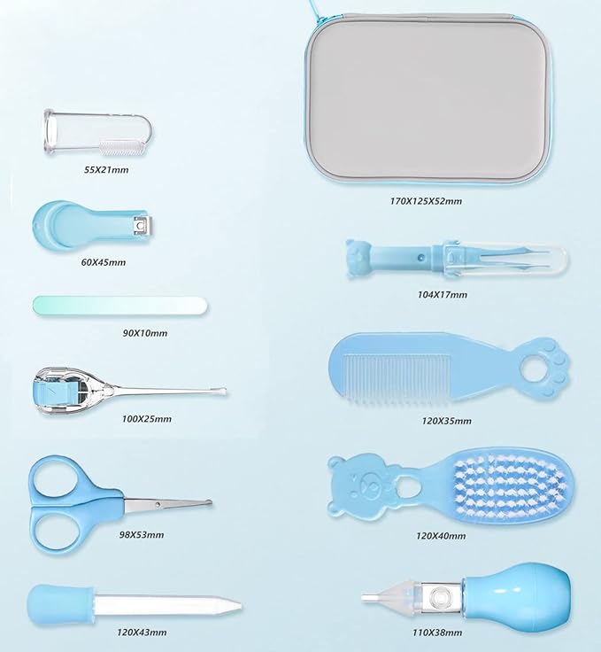 Baby Grooming Kit (Blue)