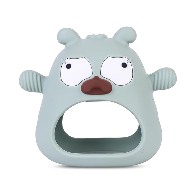 Teething Toys for Babies 0-6-12 Months, Baby Teether Never Drop Baby Teether for Teething Relief