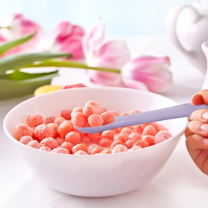 Vicloon Silicone Baby Feeding Spoons, 4 PCS Baby Spoons, First Stage Feeding Spoons for Infants, Silicone Baby Spoons Ultra-Durable & Chewproof, Silicone Feeding Spoons Dishwasher Safe,Baby Utensils