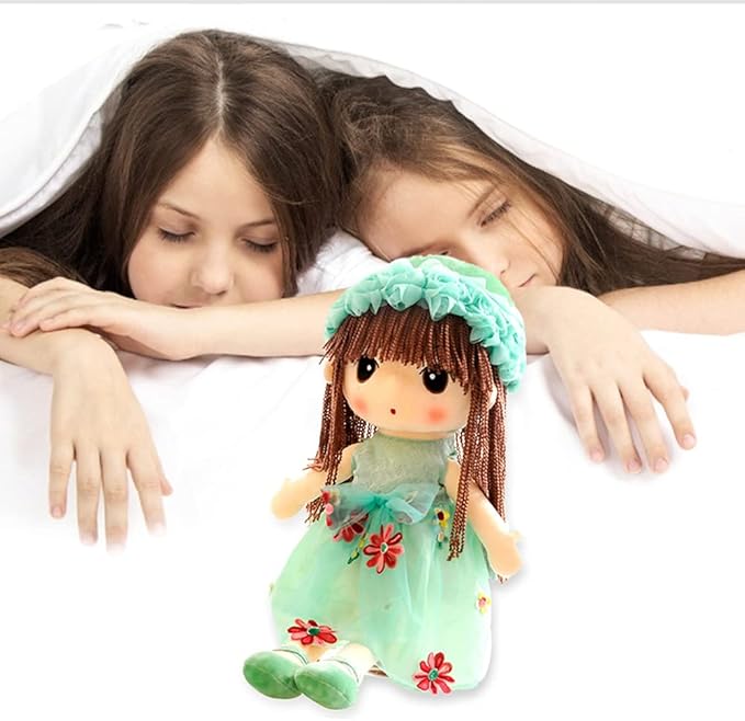 ikasus Soft Baby Doll with Clothes, Kawaii 17.7 Rag Doll