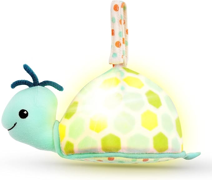 B. toys- B. baby- Baby Glowable Soothing Plush Turtle Shellé0 Months