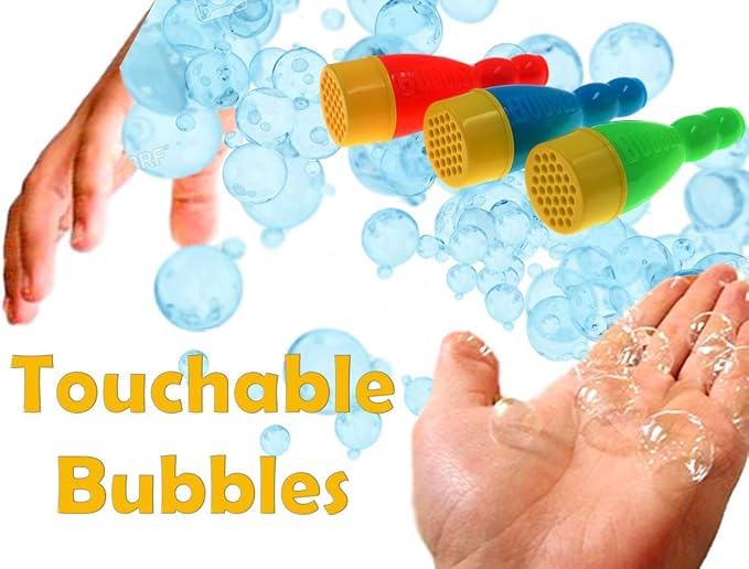 JA-RU Grab a Bubble Storm Touchable Bubbles Blowing Toy (6 1508-6p