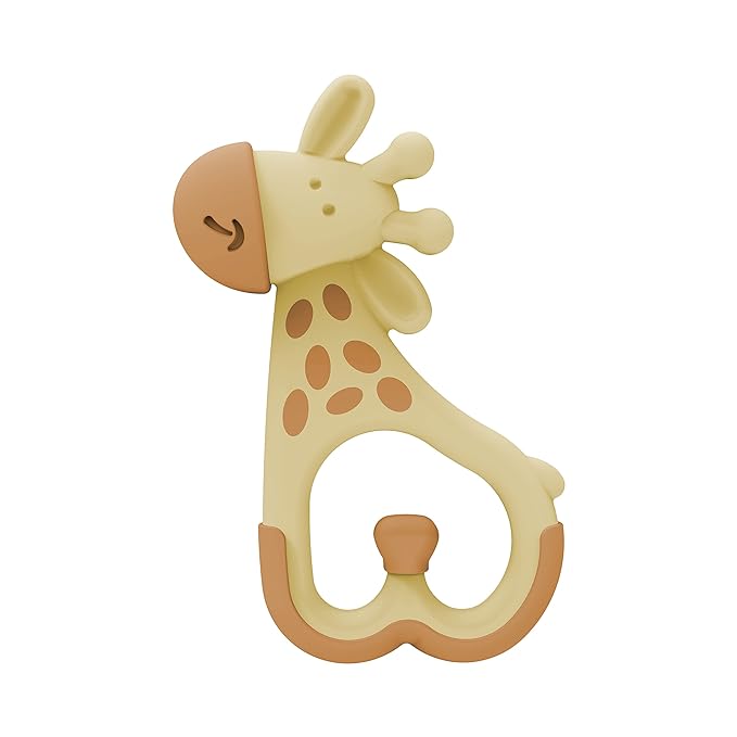 Dr. Brown's Flexees Pink Bunny & Ridgees Giraffe Silicone Baby 3m+ Infants