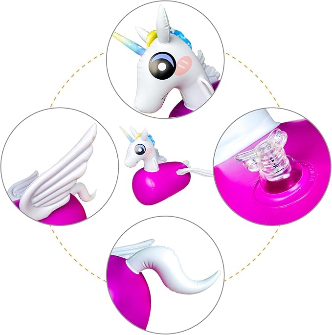 Kid Bouncy un-icornToy,Kid Jumping Animal Toy 220 Pounds.