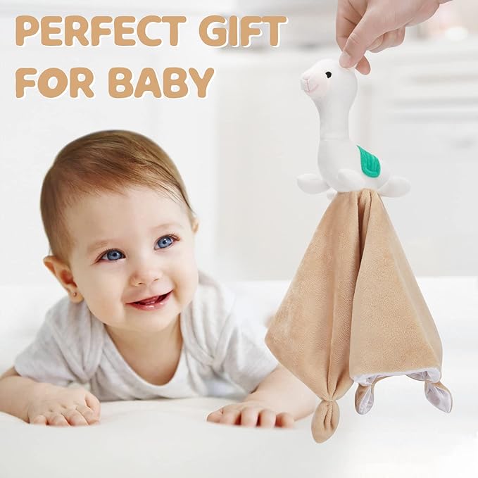 Pro Goleem Llama Security Blanket Soft Loveys for Babies 14 Inch