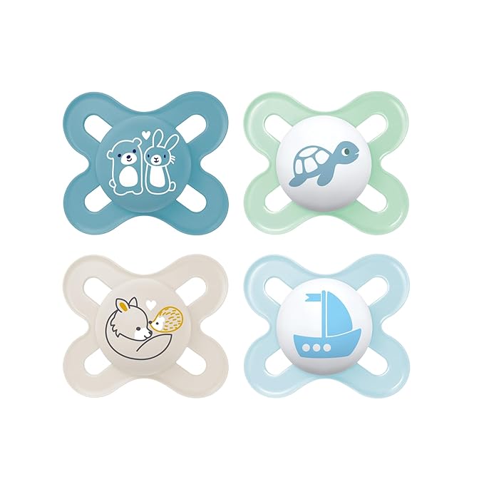 MAM Original Start Matte Newborn Baby Pacifier, Best Pacifier for Breastfed Babies 0-3 Months 4)