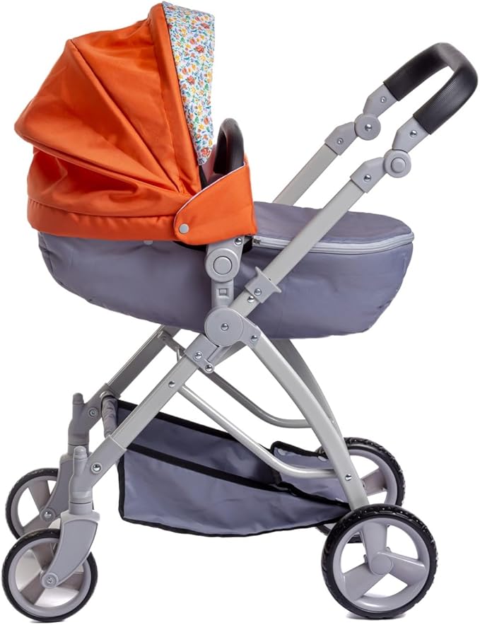 JC Toys - for Keeps Playtime | Deluxe Folding Sports Pram Stroller 20" | 3+