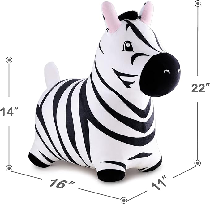 iPlay, iLearn Bouncy Pals Zebra Hopper Toy 2 3 4 5