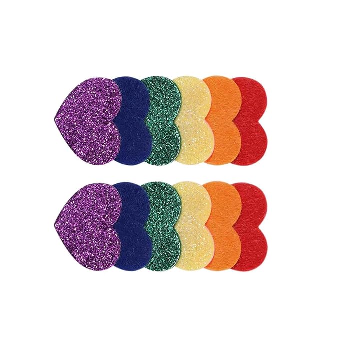 Baby Rainbow Snap Clips Bow Toddler Rainbow Clips Bowknot Infant JHP05 (2