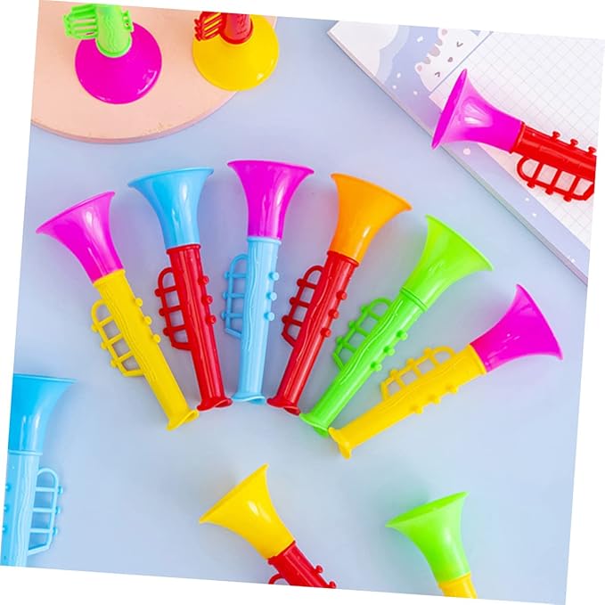 ibasenice 25pcs Trumpet Toy Toddler Toy Baby Instruments Puzzle Toy