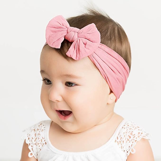 C횋LLOT Super Stretchy Soft Knot Headbands with Hair Bows Head