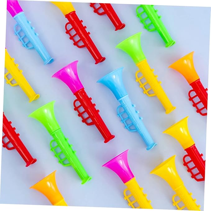 ibasenice 25pcs Trumpet Toy Toddler Toy Baby Instruments Puzzle Toy