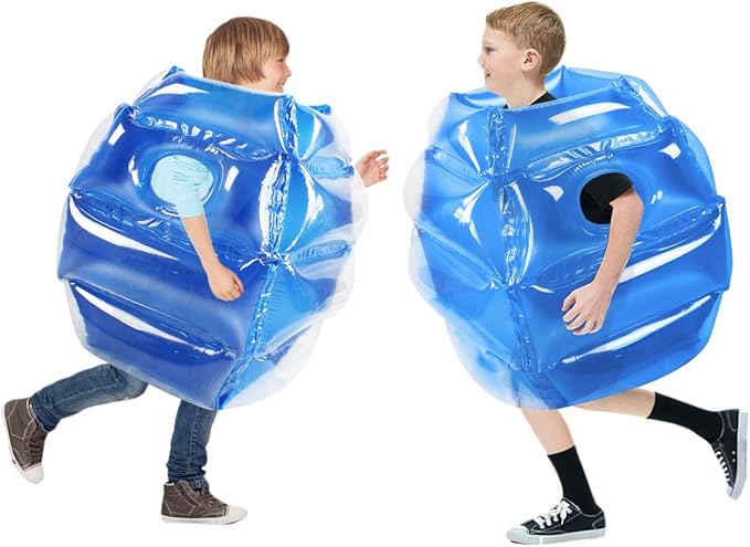 SUNSHINEMALL 1PC Sumo Balls, Inflatable Body Sumo Balls Bopper Toys Play(26inch Blue 1PC)