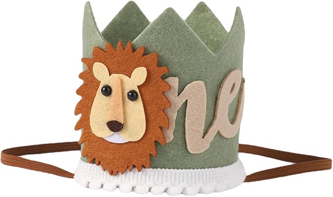 First Birthday Hat, Boy Girls Party Hats Baby Birthday Hat 1 1st