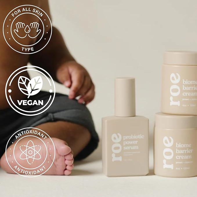 Power Pair Probiotic Baby Power Serum & Biome Barrier Cream | Hydrating, Soothing