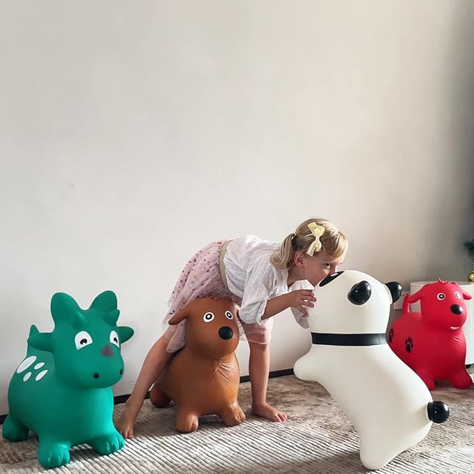 HotMax Bouncy Horse, Dinosaur Hopper Toys for Kids