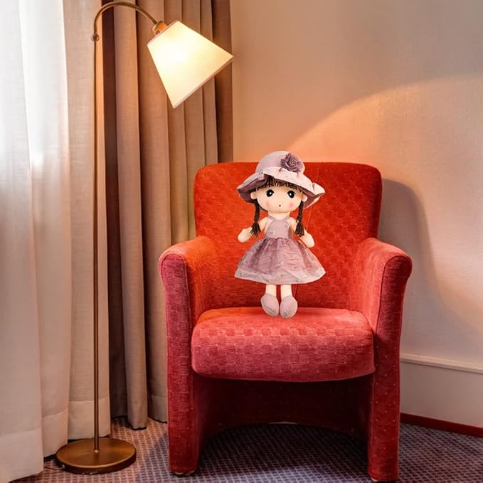 ikasus Soft Baby Doll with Clothes, 17.7 Cute Rag Doll