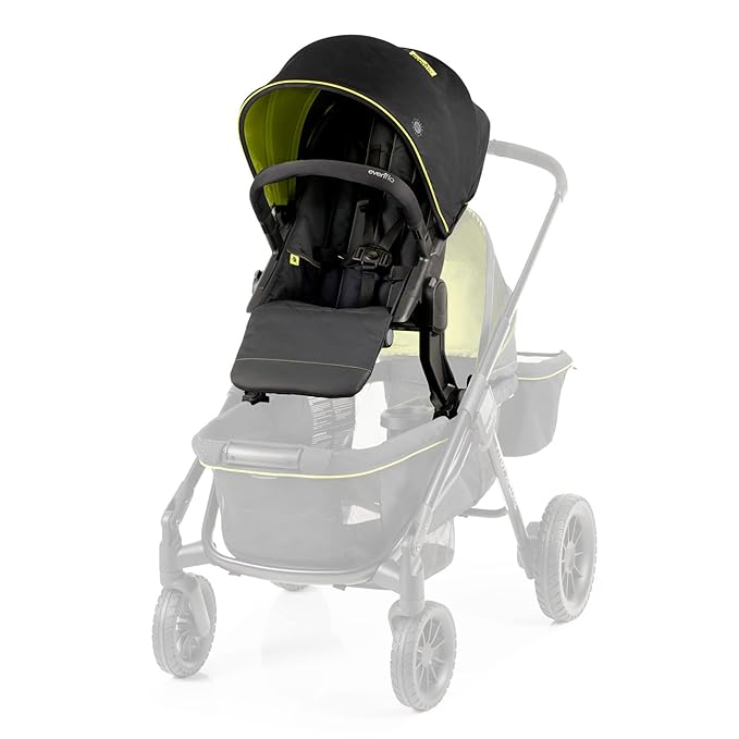 Evenflo Second Seat for Pivot Xplore Stroller or Travel System with 5 Point Harness System and Multiple Riding Positions, Adventurer Wayfarer