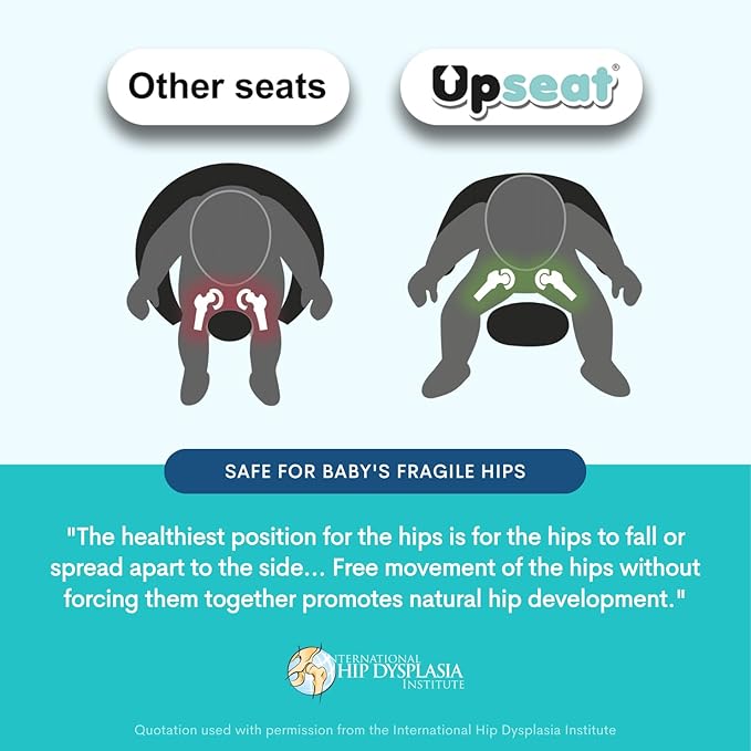 Upseat Baby Floor Seat Booster Chair for Sitting Up with Removable Tray for Meals and Playtime, Developed with Physical Therapists for Safe and Healthy Hip Development and Posture (Pink)