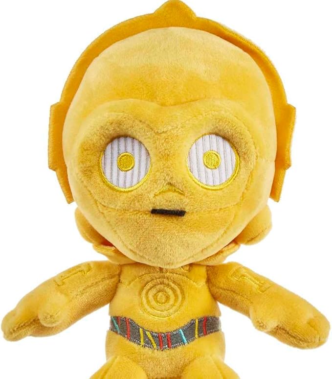 STAR WARS Plush 8-in Character Dolls, Soft 3 Years