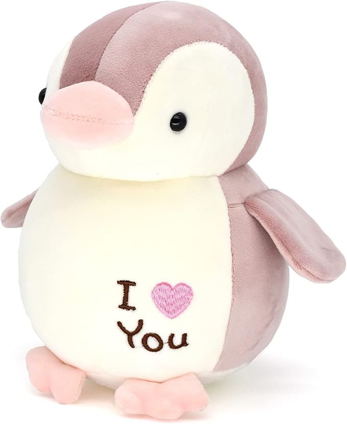 HWD 8.7" Soft Stuffed Penguin Dolls, Stuffed Animals Toys
