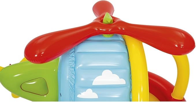 Fisher-Price Helicopter Inflatable Ball Pit, 61" x 40" x 36"