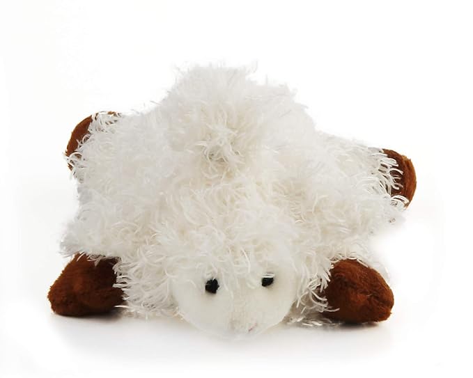 Furry Friend Pacifier Plush Toy - Ultra Soft Cuddly 100% Polyester with Medical Grade Silicone Pacifier (Color Varies), Machine Washable