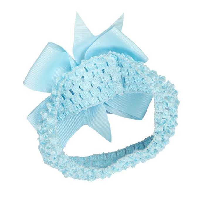 20PCS Baby Girl Bow Headbands,Turban Bows Headbands