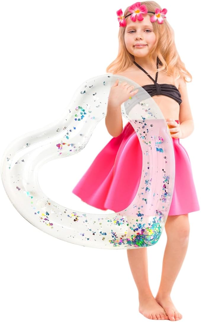 Inflatable Pool Float Ring is Suitable for Children, Bath Ring is Suitable for Backyard Pool Party Water River sea Beach Toys