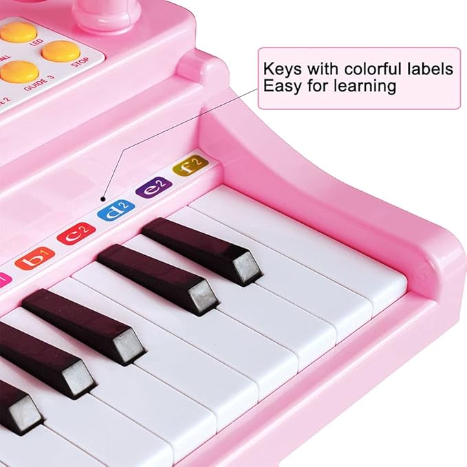 31 Keys Piano Keyboard Toy for Kids, Birthday Gift 1 2