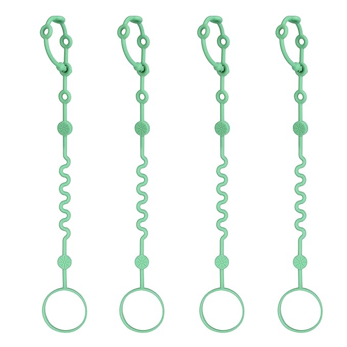 Toy Straps for Baby, 5pcs Adjustable Toy Holder for Stroller Accessories