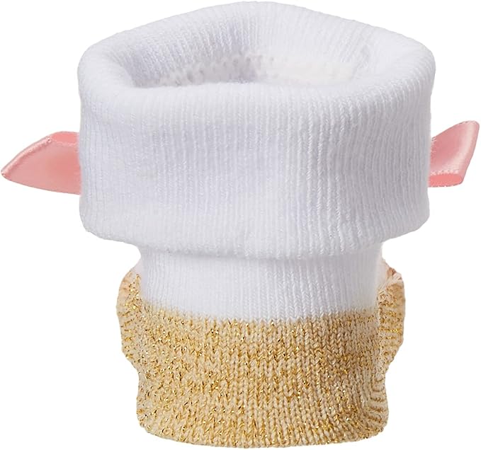 Hudson Baby Girl's Headband and Socks Giftset