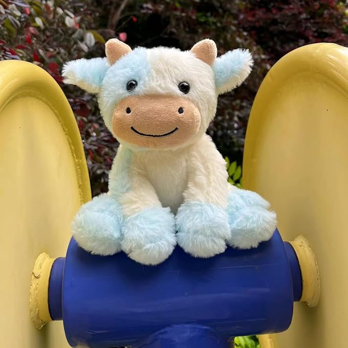 9 inches Cow Stuffed Animal Soft Plush Cute Cow Doll