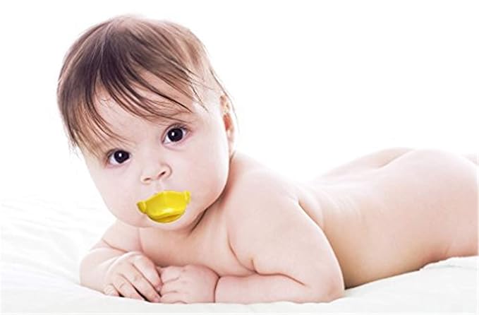 LAIMALA® Cute Duck Baby Pacifier Novelty Toddler Nipple Funny Soothers