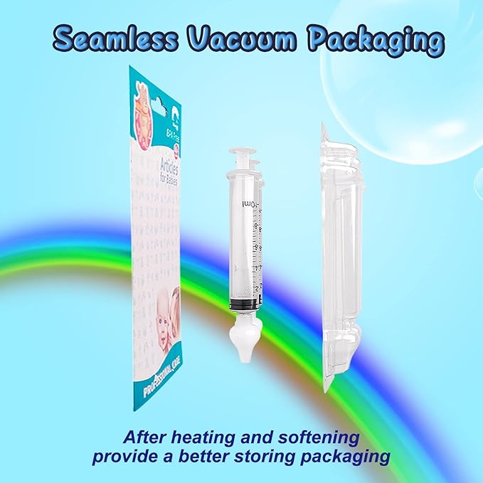 Nasal Syringe for Baby ( Yellow ) - 4PCS
