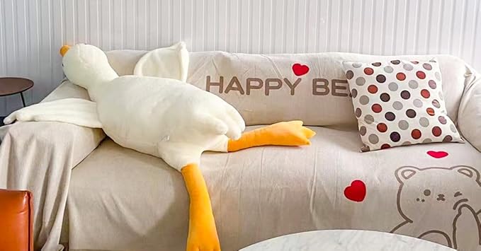 Goose Stuffed Animal 75 Inch Plush Toy, 6 Foot Giant Duck Plush