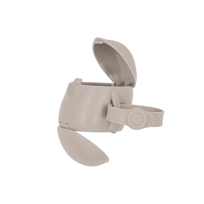 Ubbi On-The-Go Dual Pacifier Holder, Keep's Baby's Binkies Clean and Accessible