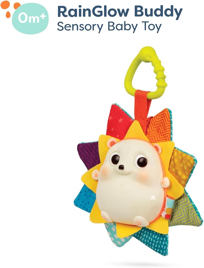 B. toys- B. baby – Baby Musical Light-Up Hedgehog Toy with Lights & Sounds 0 Months