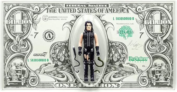 SUPER7 Alice Cooper Billion Dollar Babies Reaction Figure