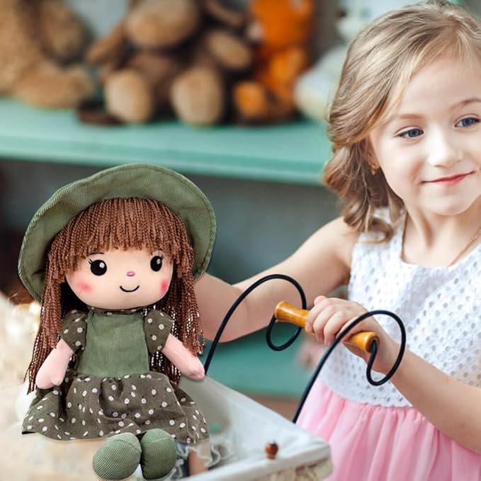 ikasus Soft Baby Doll with Clothes, 15.7 Cute Rag Doll