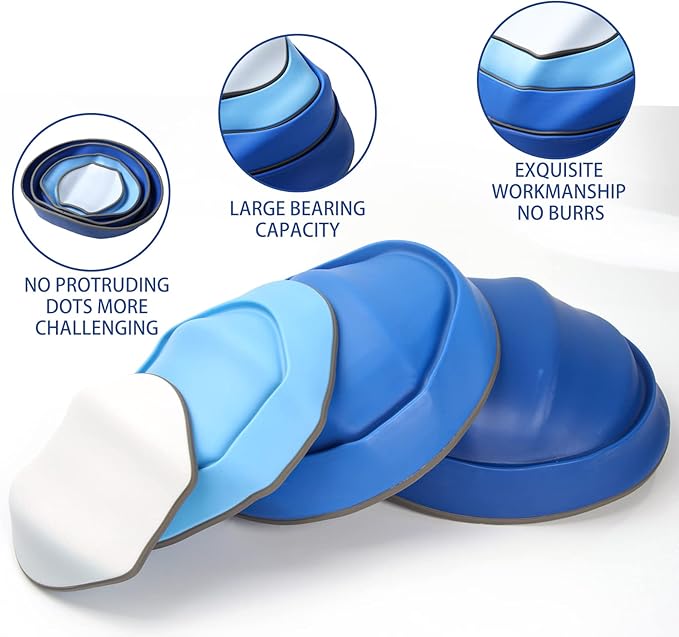 Swinging Stepping Stones for Kids, 4pcs Non-Slip Plastic Balance River 3 4 5 6 7 8