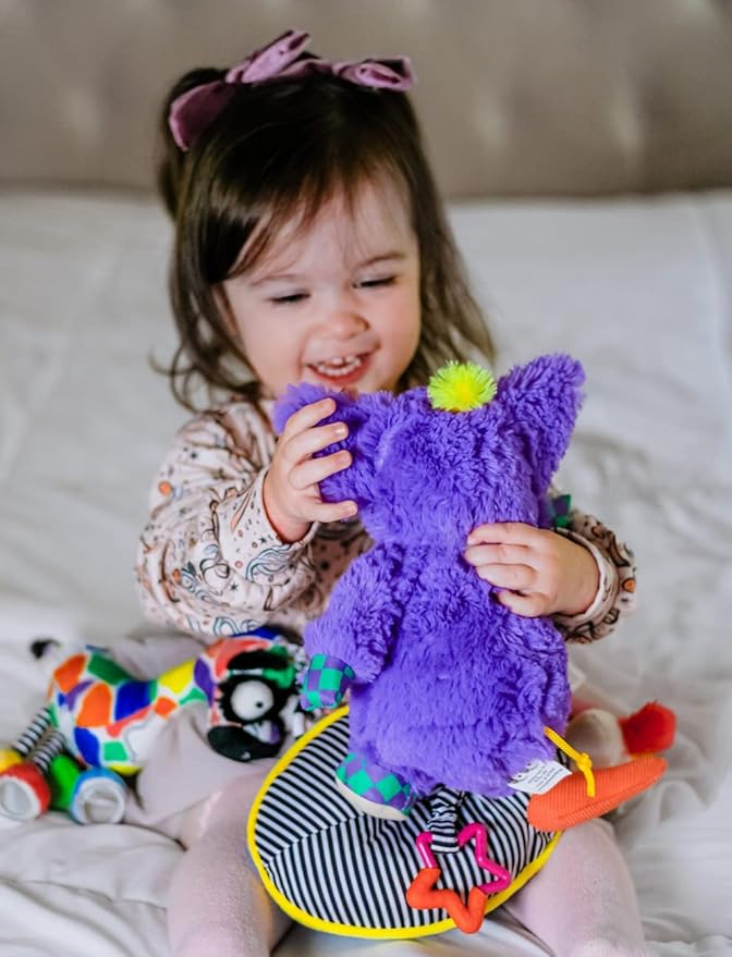 & Toddler Plush Soft Bean Bag Toy with Full Color
