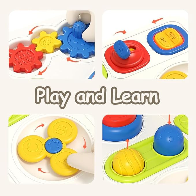 Busy Board Montessori Toys for Toddler Sensory Travel Toys Baby 2 3 4 5 6 Years