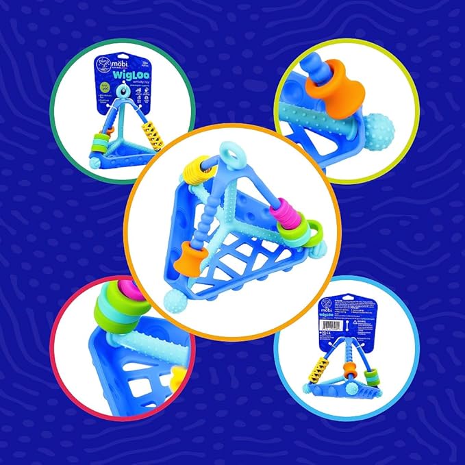 MOBI WIGLOO BABY SENSORY TOYS from Infants to Toddlers - Baby Toys for Hand Eye Coordination and Developmental Brain Function 6 Month
