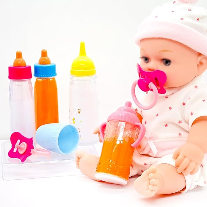 Baby Doll Accessories Toys Baby Doll Magic Bottles Disappearing Bottles 3 4 5 6 12-18" Doll))