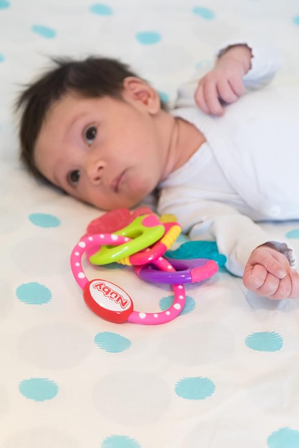Nuby Ice Gel Teether Keys, 1 Count (Pack of 1)