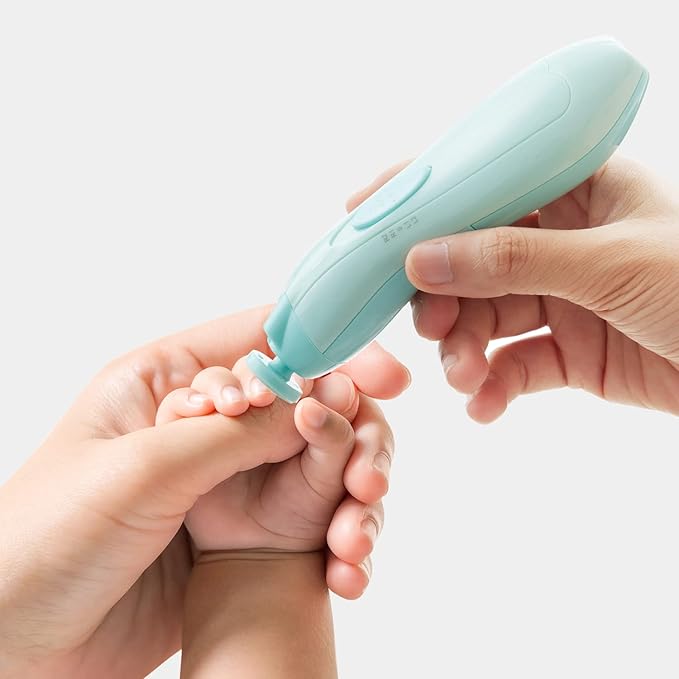 Baby Healthcare and Grooming Kit, 24 in 1 Baby Electric Nail Trimmer Set, Lupantte Nursery Care Kit, Toddler Nail Clippers, Medicine Dispenser, Infant Comb, Brush, etc. Baby Care Products