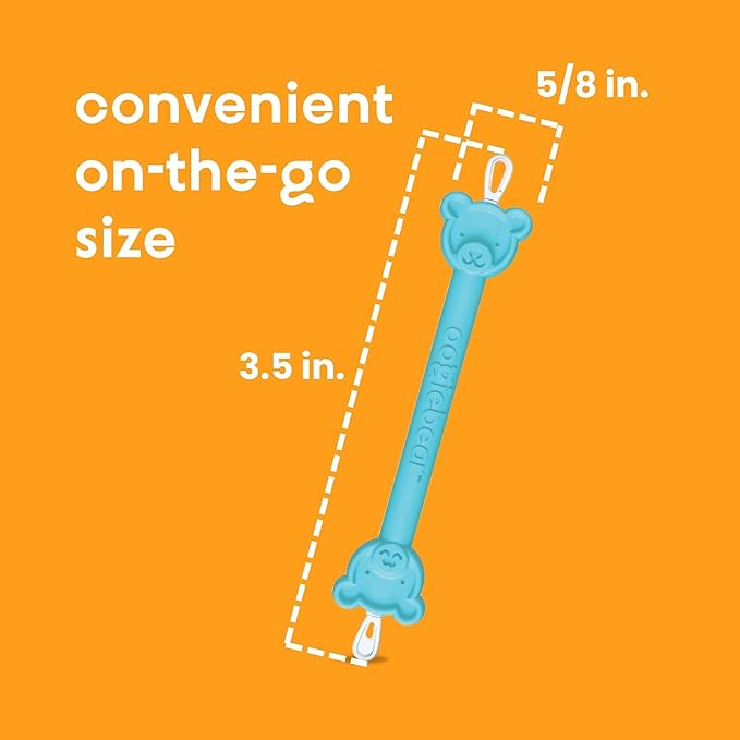 oogiebear: Baby Nose Cleaner & Ear Wax Removal Tool - Safe Booger & Earwax Removal for Newborns, Infants 2 Pack