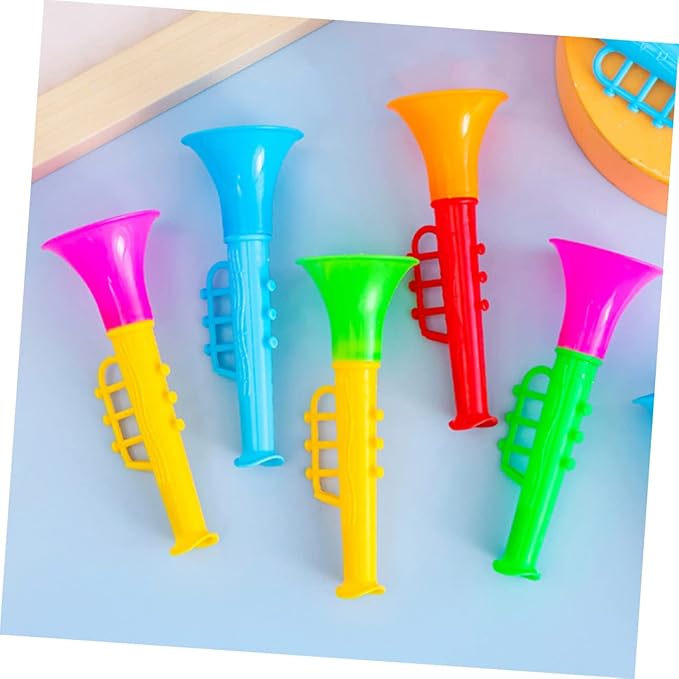 ibasenice 25pcs Trumpet Toy Toddler Toy Baby Instruments Puzzle Toy