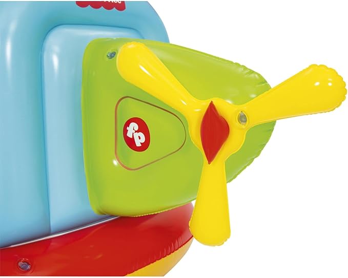 Fisher-Price Helicopter Inflatable Ball Pit, 61" x 40" x 36"